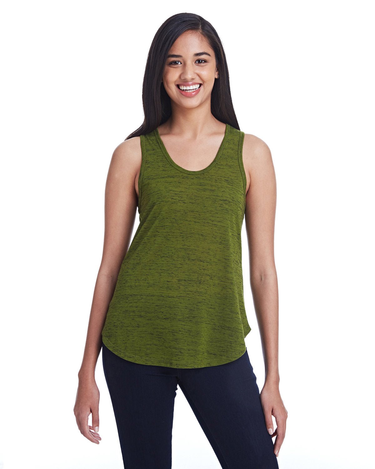 204LT-Threadfast Apparel-OLIVE BLIZZARD-Threadfast Apparel-T-Shirts-1