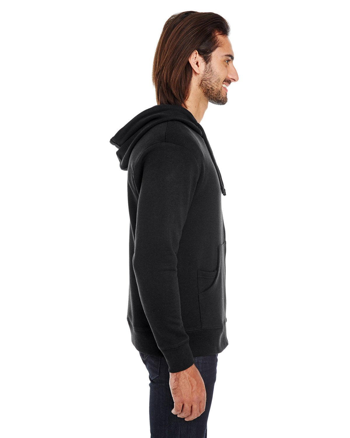 321Z-Threadfast Apparel-BLACK SOLID-Threadfast Apparel-Sweatshirts-3