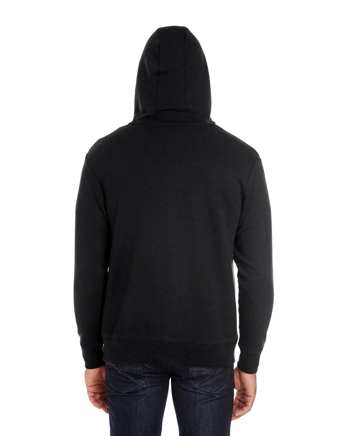 321Z-Threadfast Apparel-BLACK SOLID-Threadfast Apparel-Sweatshirts-2