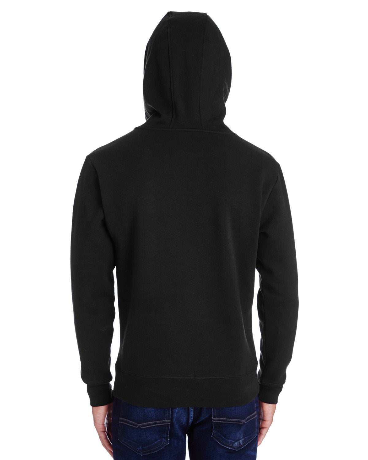 322H-Threadfast Apparel-BLACK-Threadfast Apparel-Sweatshirts-2