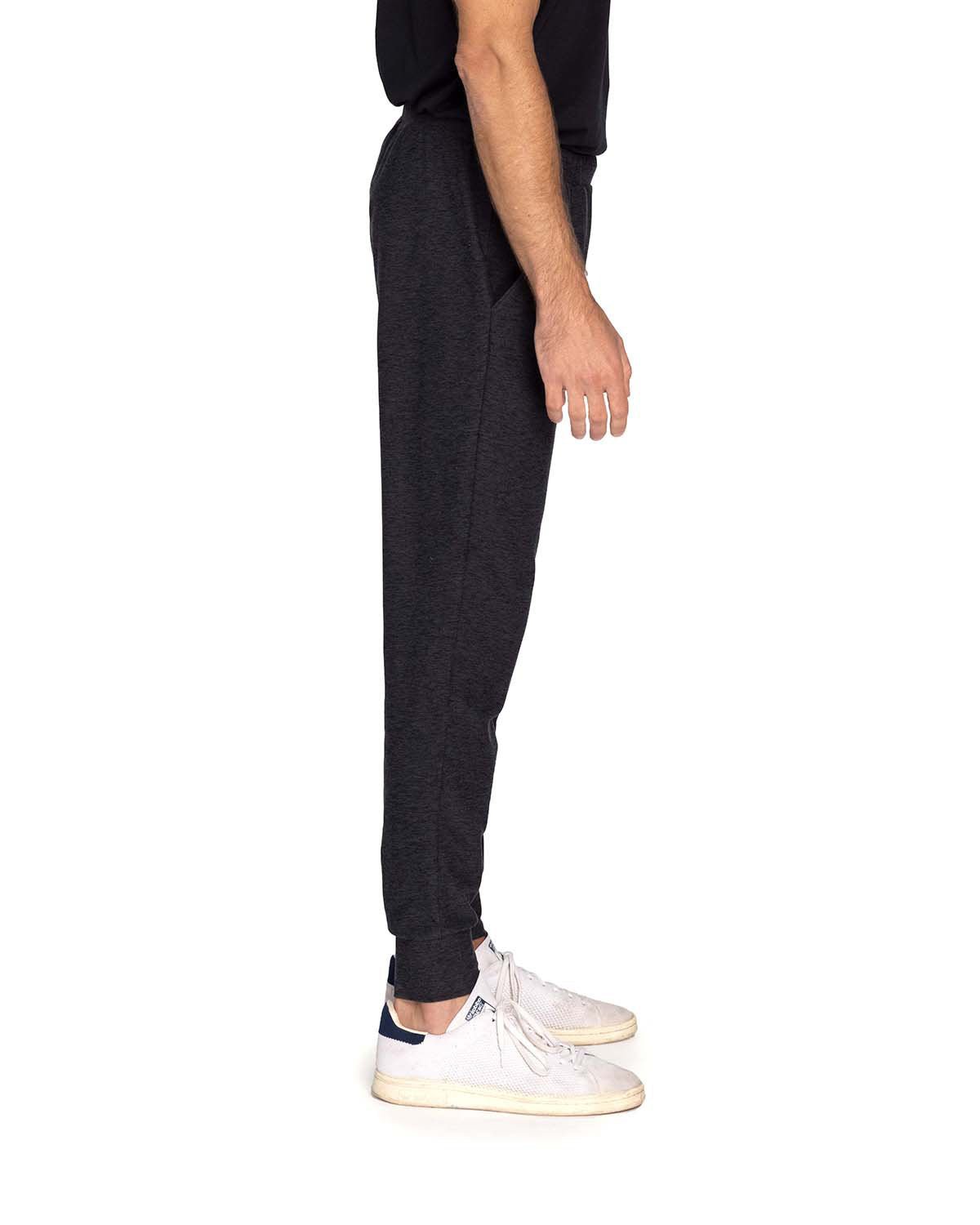 380P-Threadfast Apparel-BLACK HEATHER-Threadfast Apparel-Pants-3