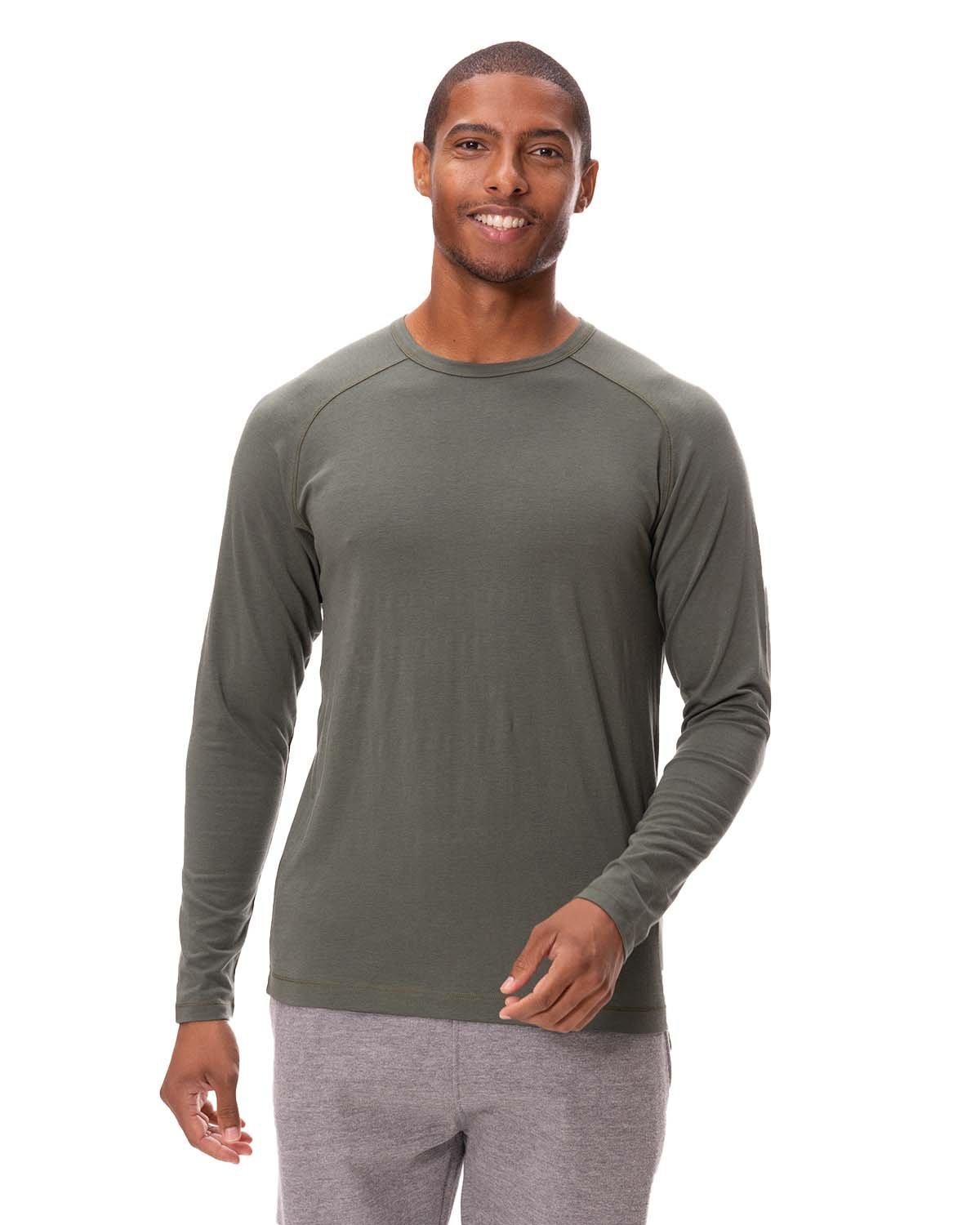 382LS-Threadfast Apparel-ARMY-Threadfast Apparel-T-Shirts-1