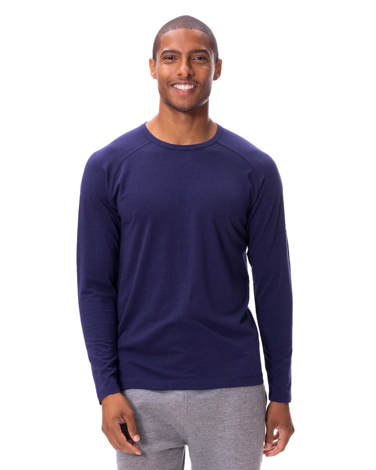 382LS-Threadfast Apparel-NAVY-Threadfast Apparel-T-Shirts-1