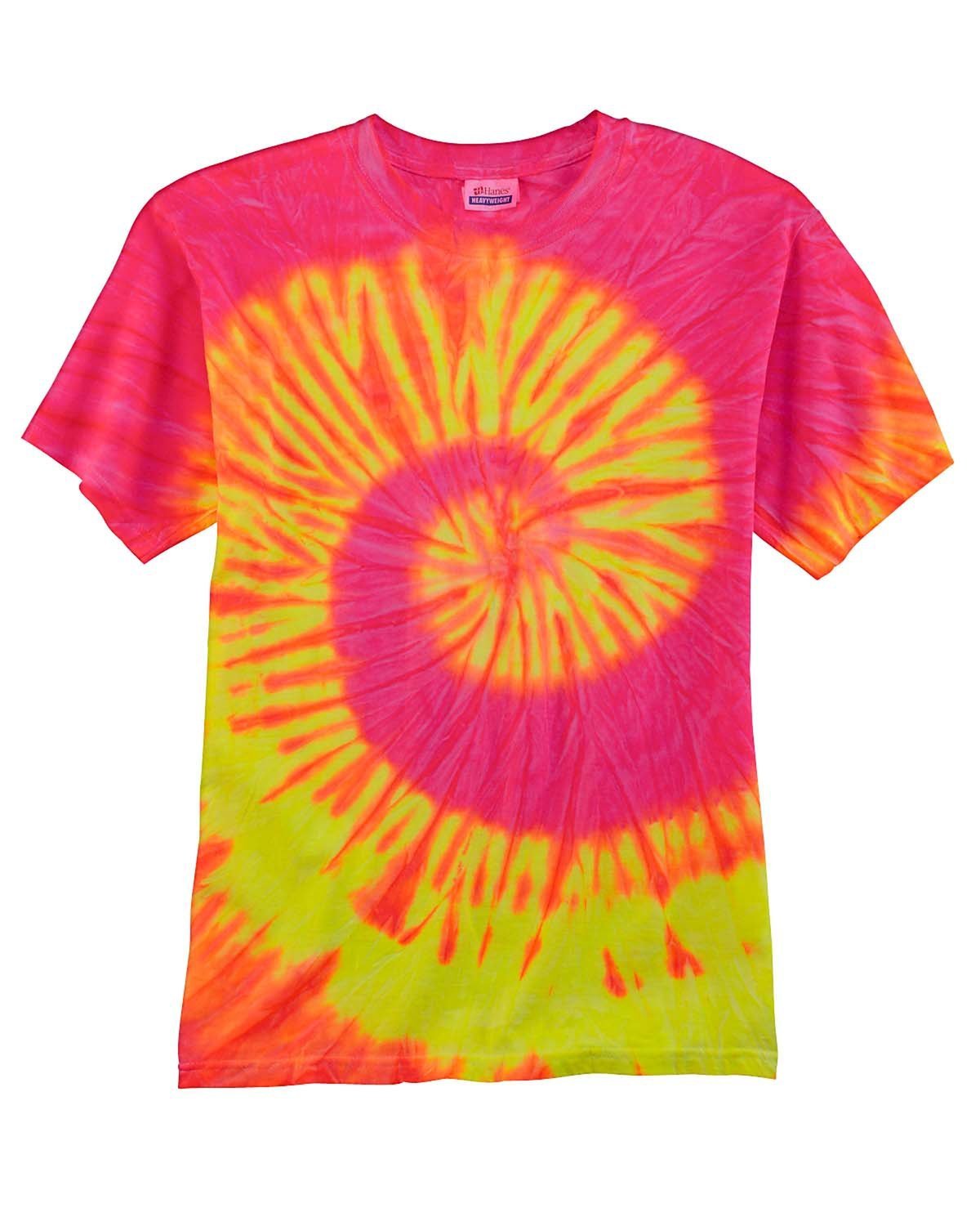 CD100-Tie-Dye-FLUORESCENT SWRL-Tie-Dye-T-Shirts-1