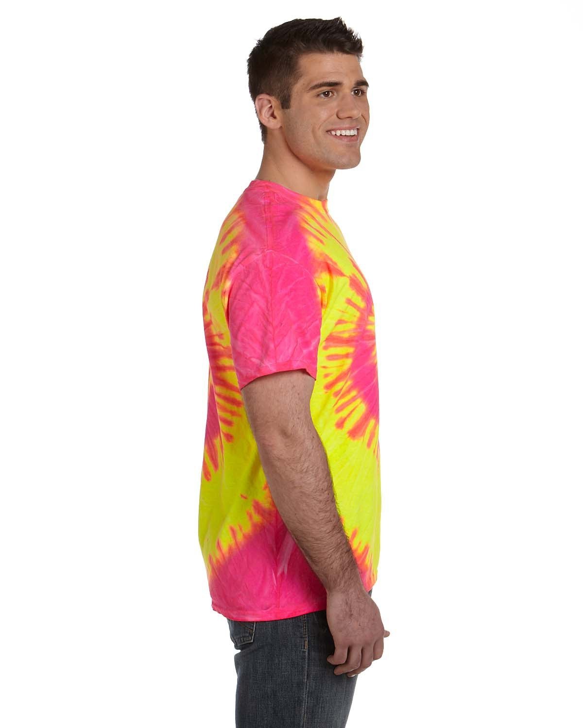 CD100-Tie-Dye-FLUORESCENT SWRL-Tie-Dye-T-Shirts-3