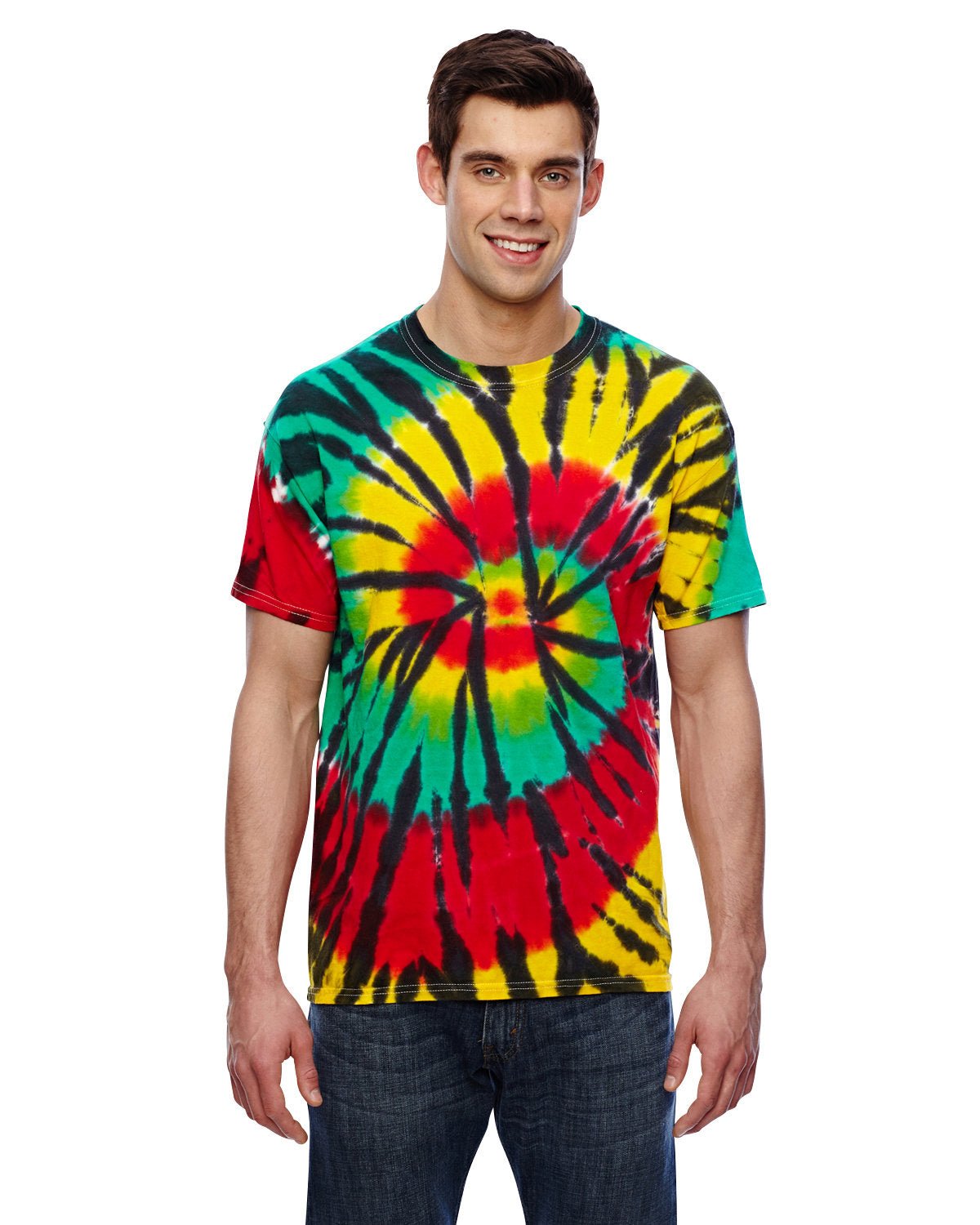 CD100-Tie-Dye-RASTA WEB-Tie-Dye-T-Shirts-1