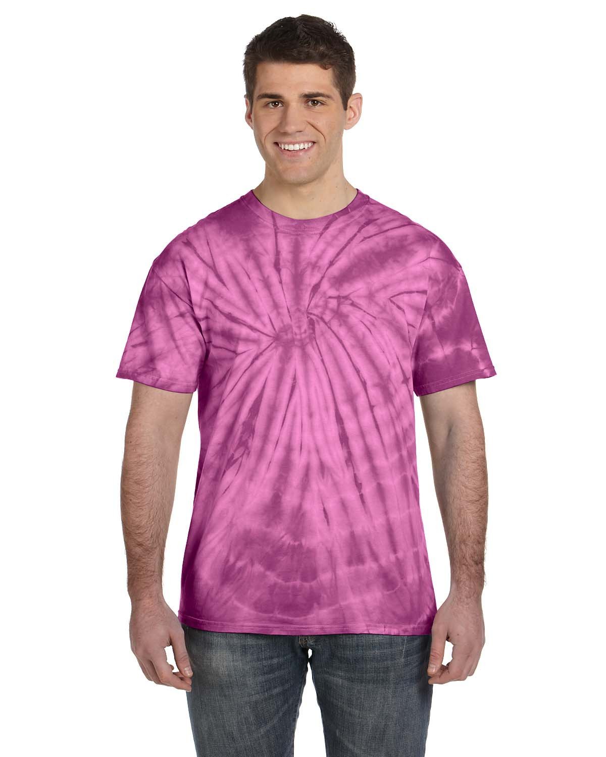 CD101-Tie-Dye-SPIDER PLUM-Tie-Dye-T-Shirts-1