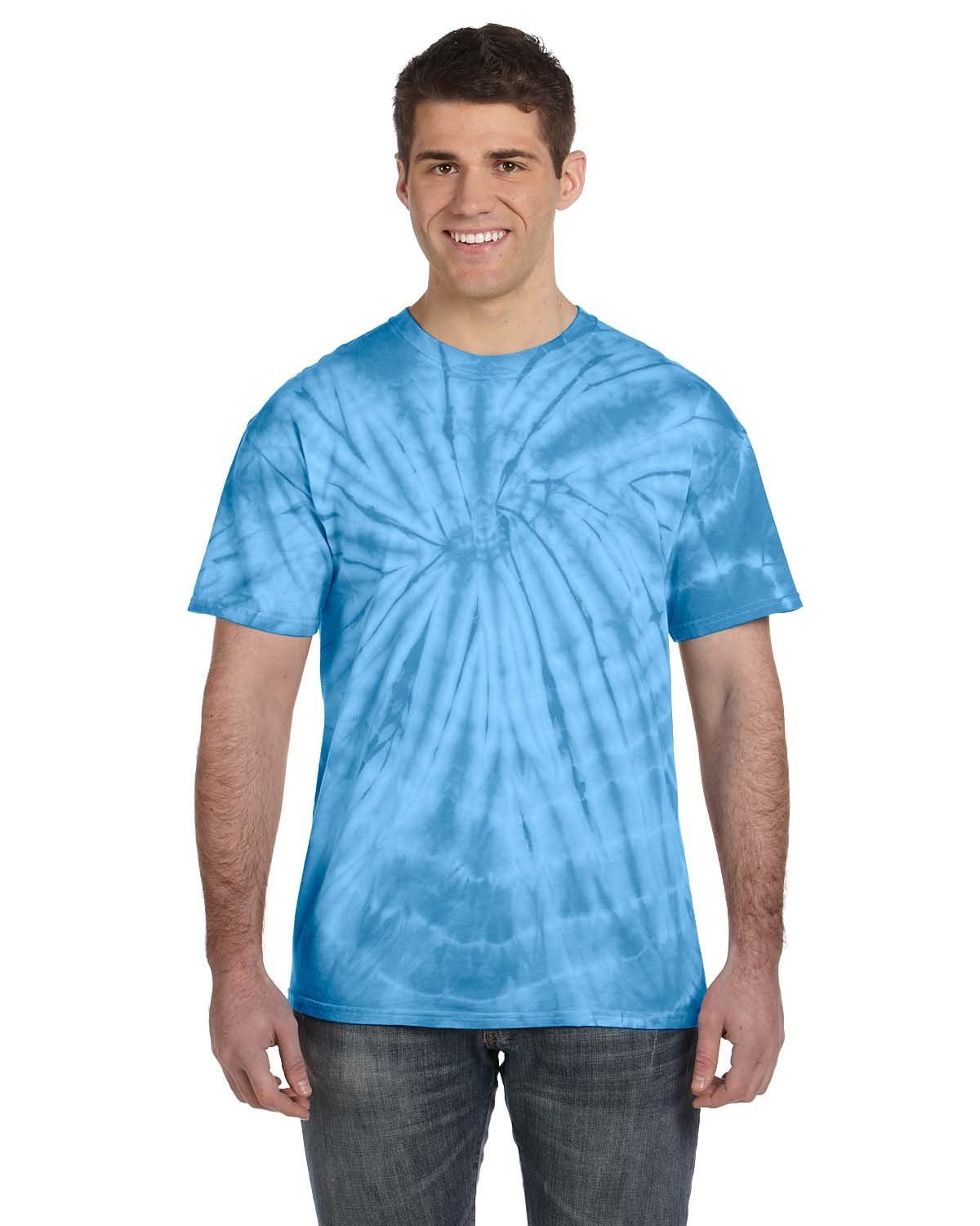 CD101-Tie-Dye-SPIDER TURQUOISE-Tie-Dye-T-Shirts-1