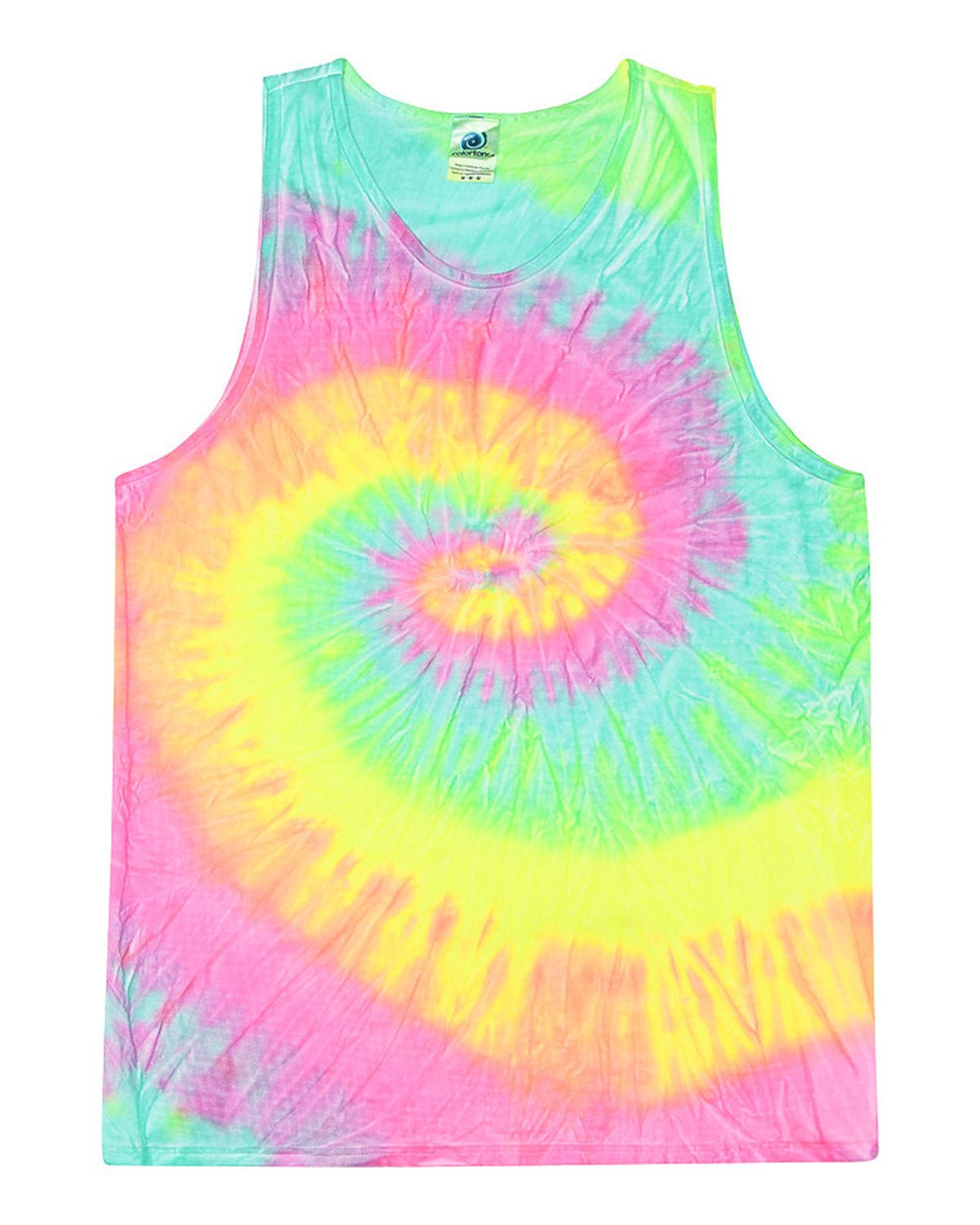 CD3500-Tie-Dye-MINTY RAINBOW-Tie-Dye-T-Shirts-1