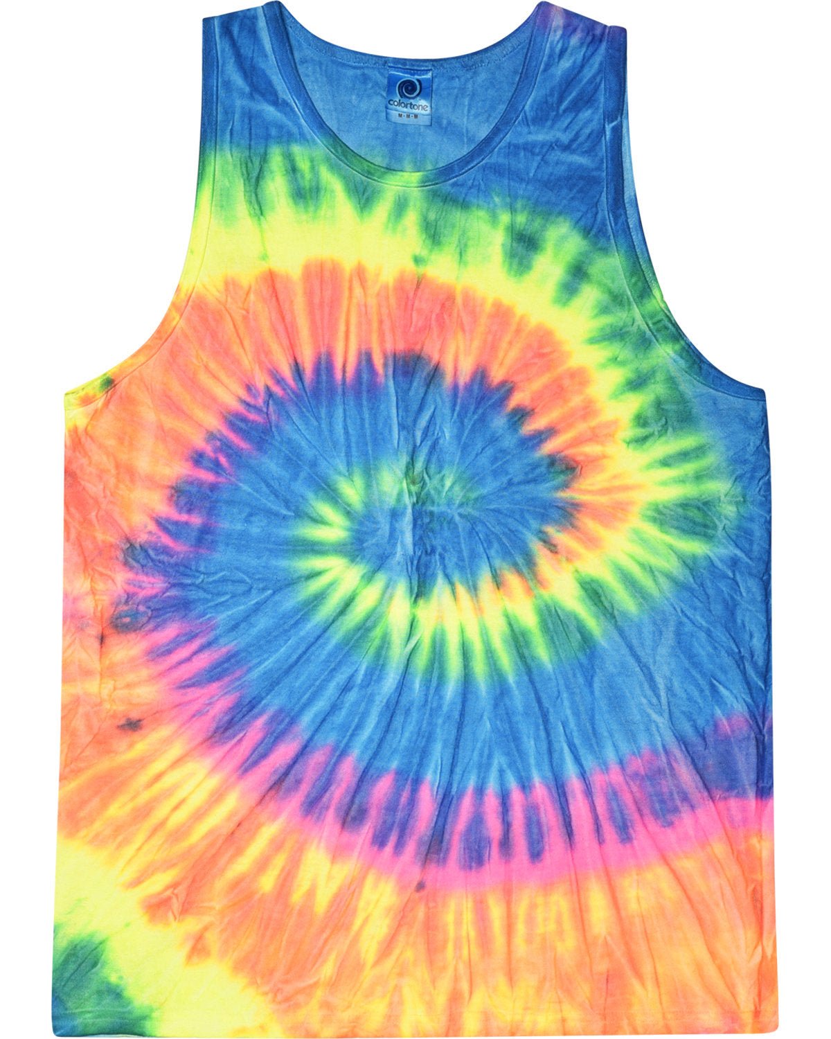 CD3500-Tie-Dye-NEON RAINBOW-Tie-Dye-T-Shirts-1