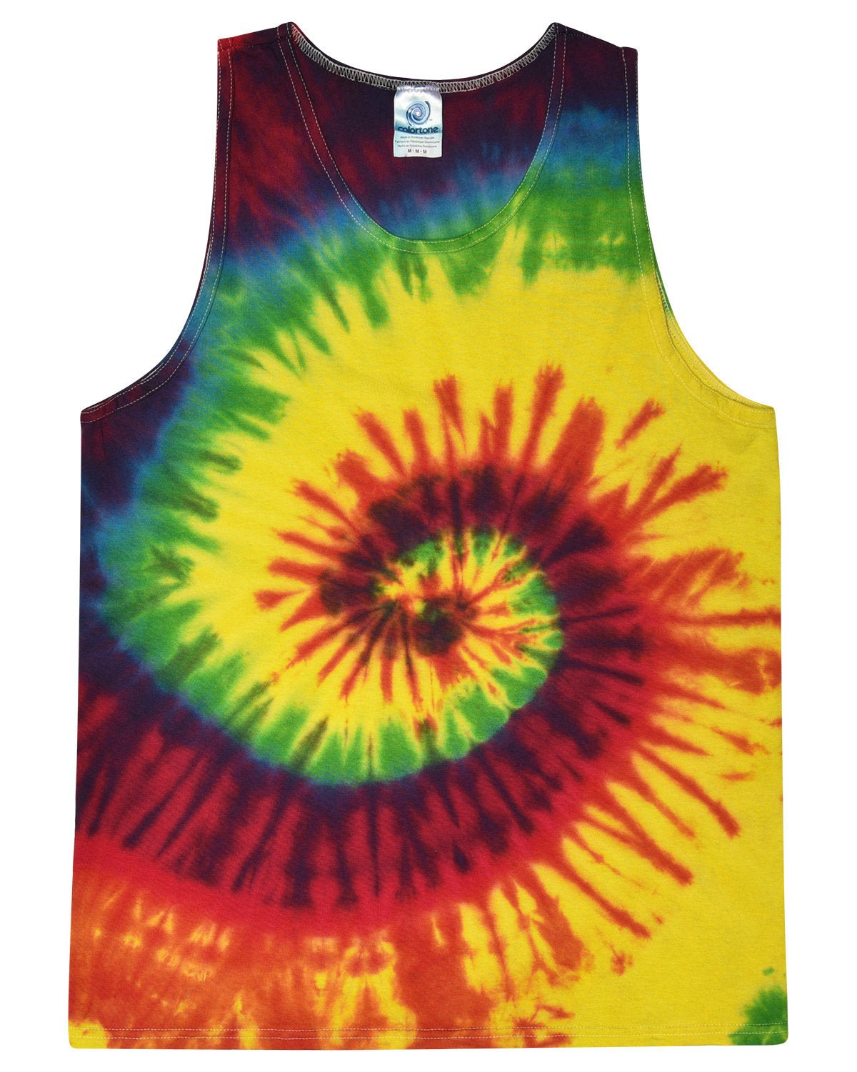 CD3500-Tie-Dye-REACTIVE RAINBOW-Tie-Dye-T-Shirts-1