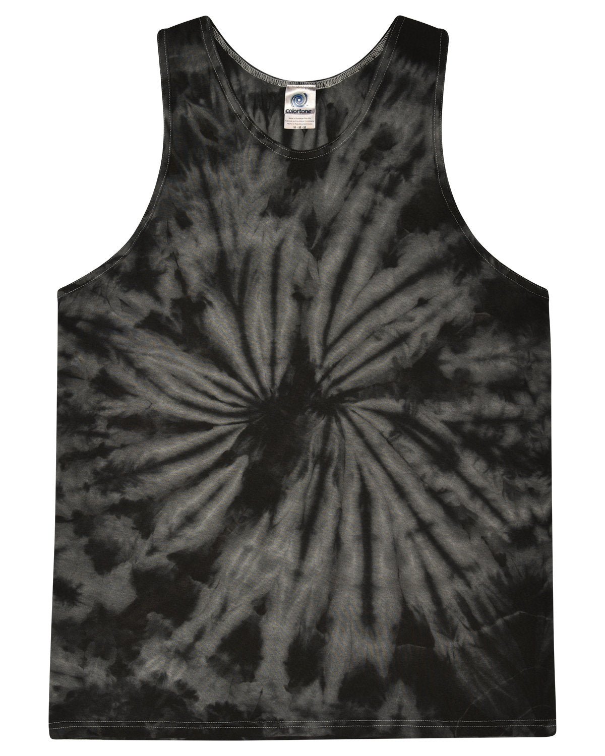 CD3500-Tie-Dye-SPIDER BLACK-Tie-Dye-T-Shirts-1