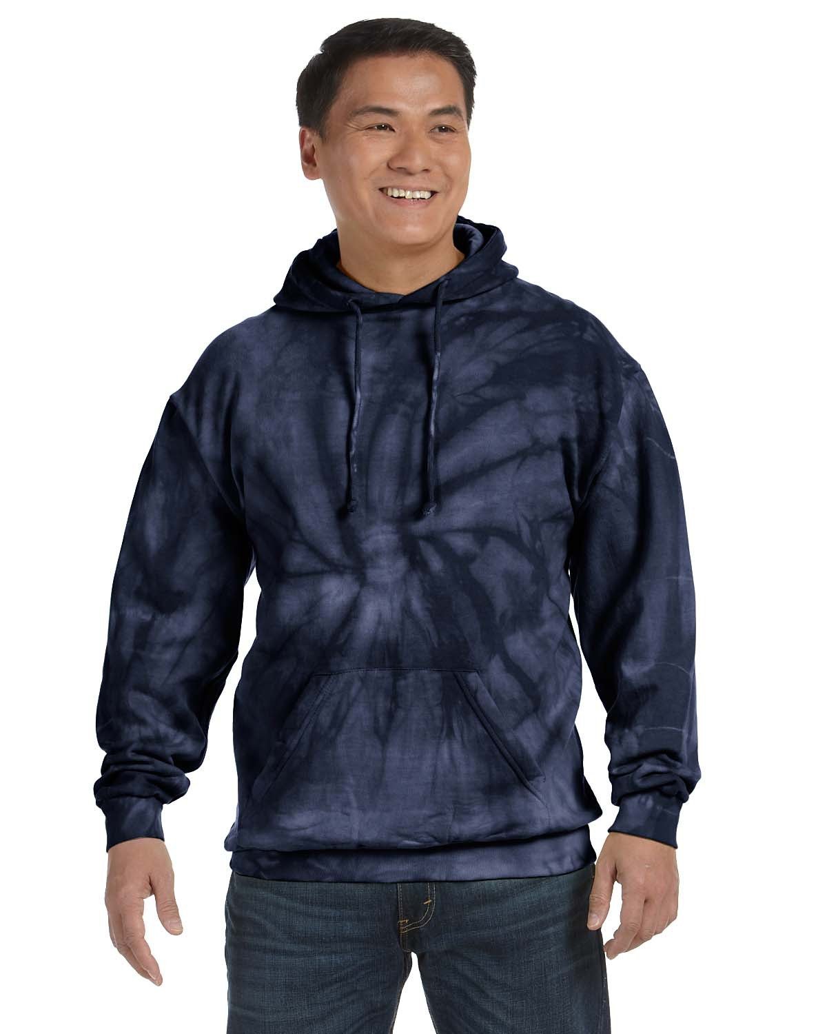 CD877-Tie-Dye-SPIDER NAVY-Tie-Dye-Sweatshirts-1