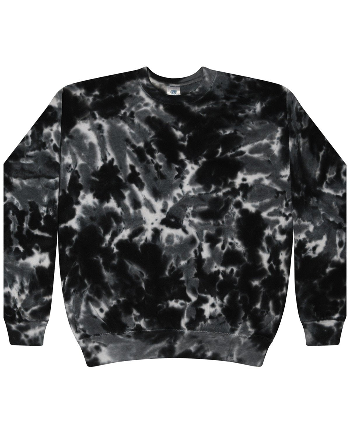 H8100-Tie-Dye-MULTI BLACK-Tie-Dye-Sweatshirts-1