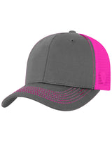 TW5505-Top Of The World-CHRCL/ NEON PINK-Top Of The World-Headwear-1