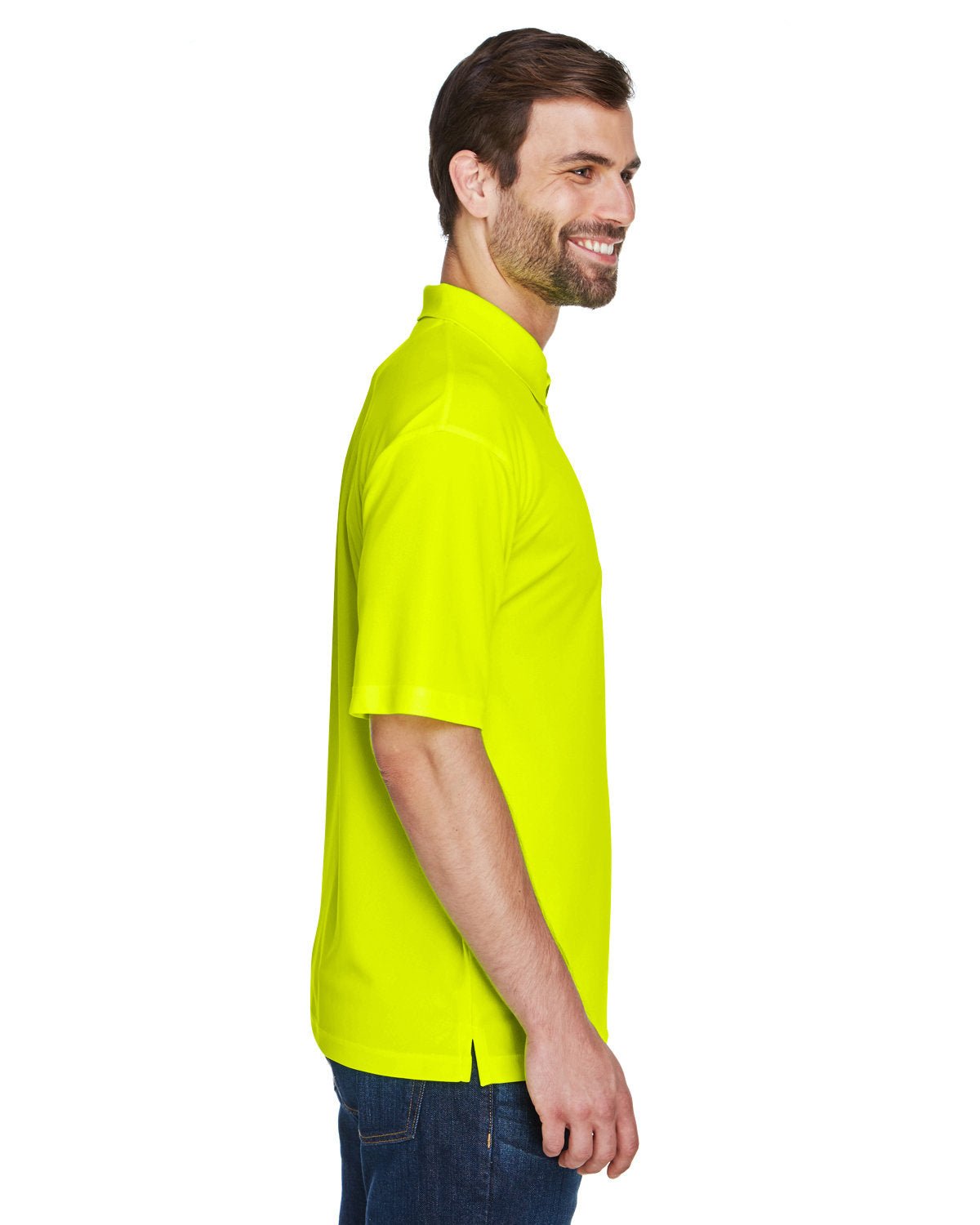 8210-UltraClub-BRIGHT YELLOW-UltraClub-Polos-3