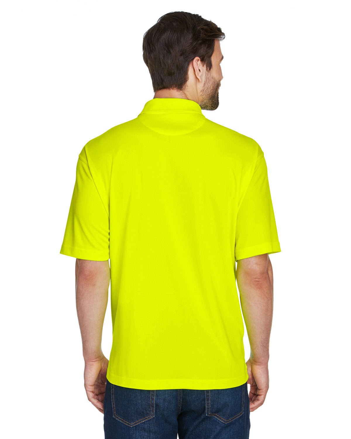 8210-UltraClub-BRIGHT YELLOW-UltraClub-Polos-2