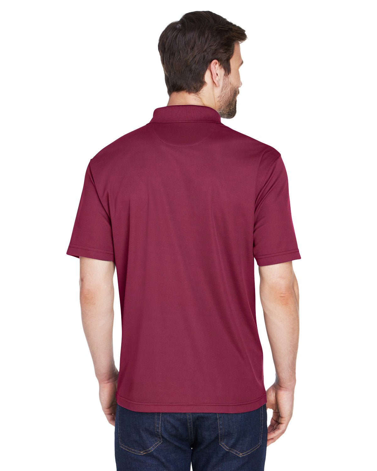 8210-UltraClub-MAROON-UltraClub-Polos-2