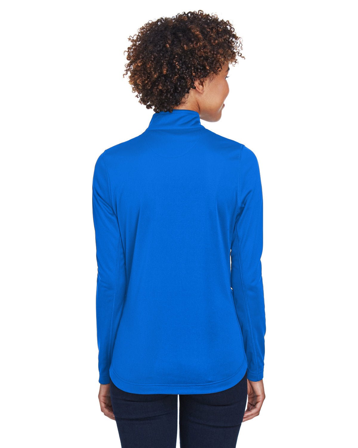 8230L-UltraClub-KYANOS BLUE-UltraClub-Knits and Layering-2