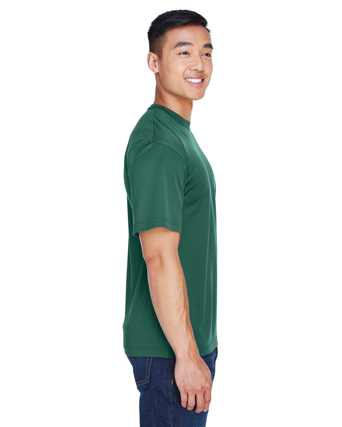 8400-UltraClub-FOREST GREEN-UltraClub-T-Shirts-3