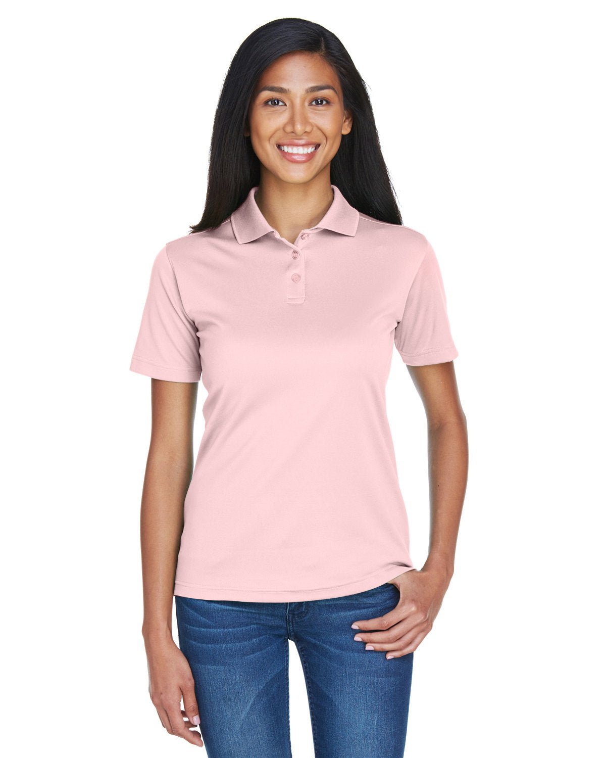 8404-UltraClub-PINK-UltraClub-Polos-1