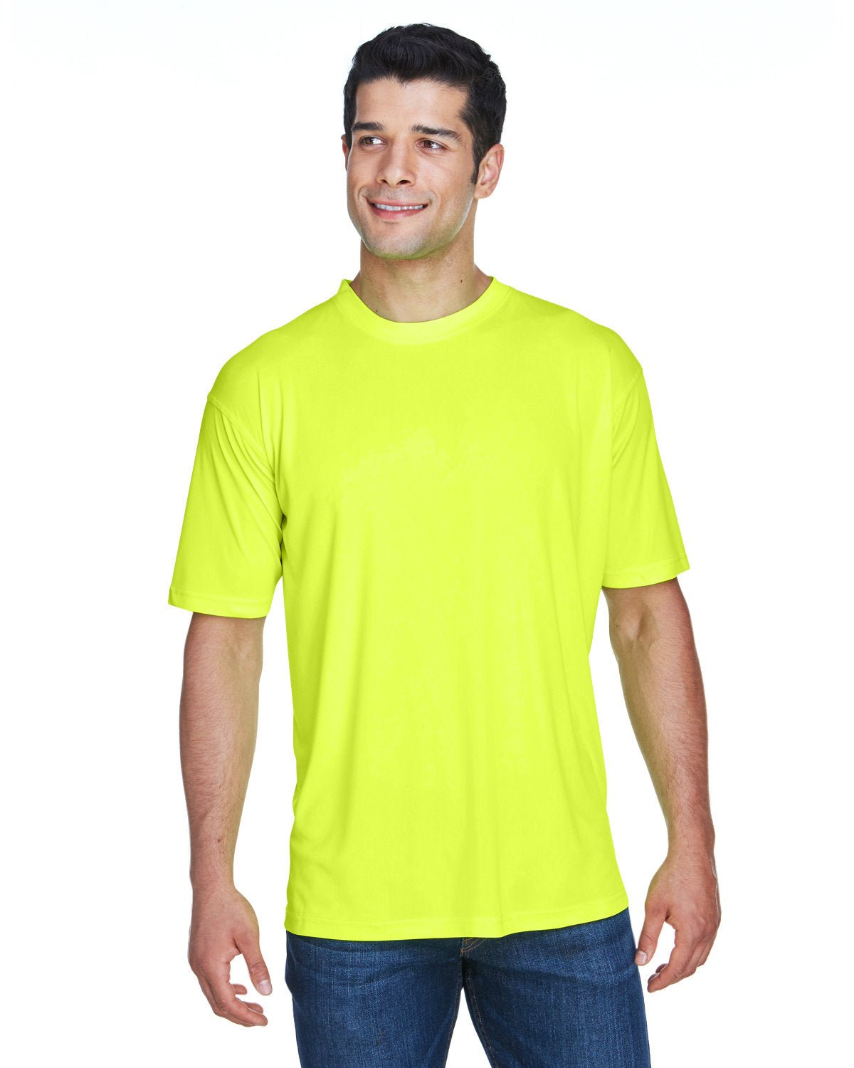 8420-UltraClub-BRIGHT YELLOW-UltraClub-T-Shirts-1