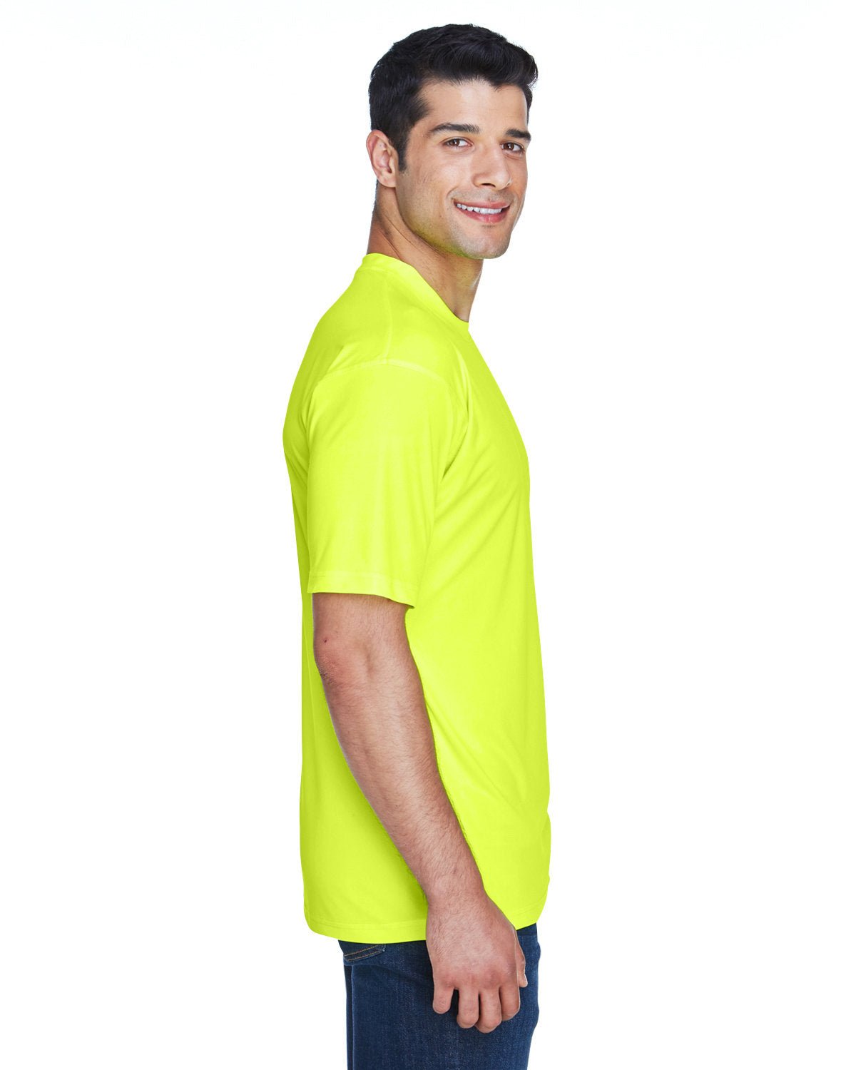 8420-UltraClub-BRIGHT YELLOW-UltraClub-T-Shirts-3