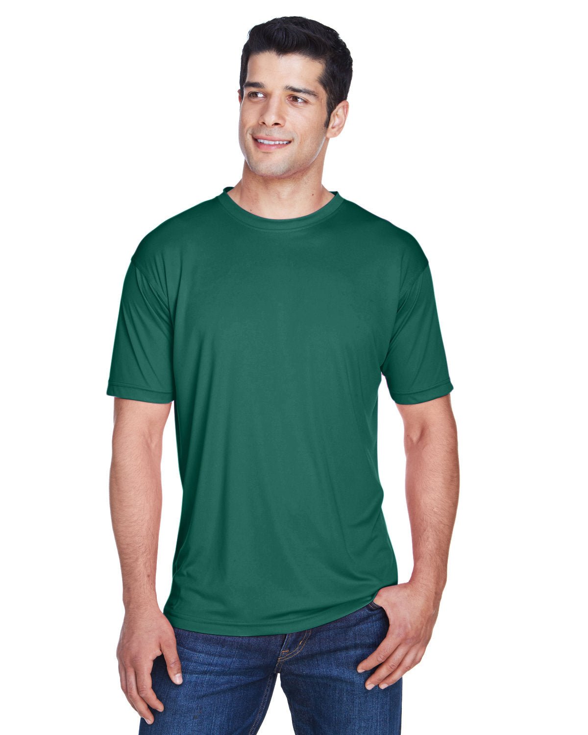 8420-UltraClub-FOREST GREEN-UltraClub-T-Shirts-1