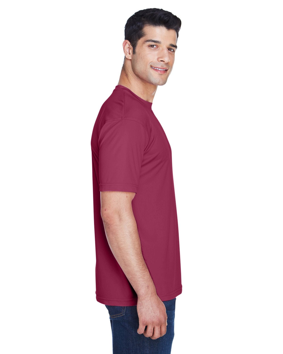 8420-UltraClub-MAROON-UltraClub-T-Shirts-3