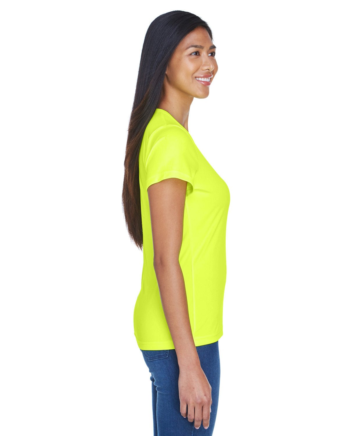 8420L-UltraClub-BRIGHT YELLOW-UltraClub-T-Shirts-3