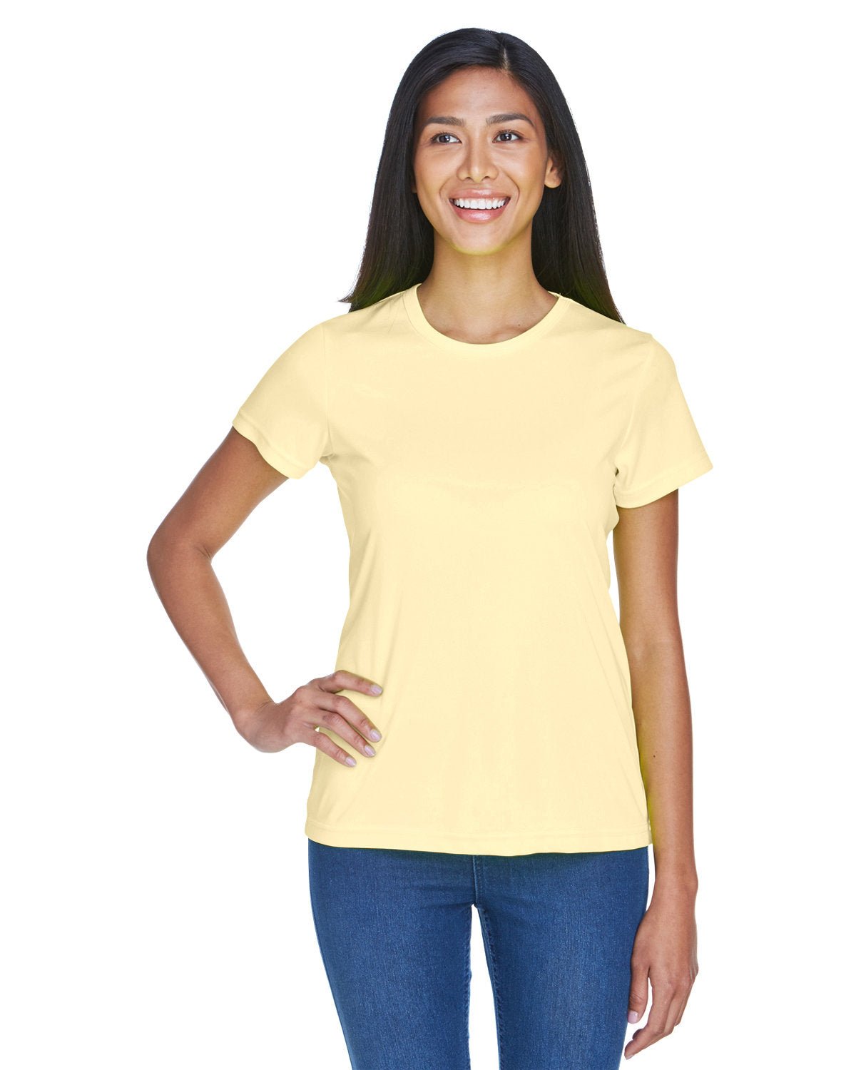 8420L-UltraClub-BUTTER-UltraClub-T-Shirts-1