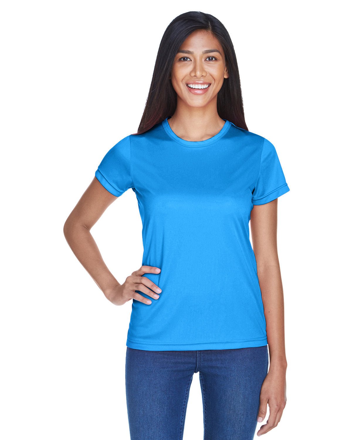 8420L-UltraClub-PACIFIC BLUE-UltraClub-T-Shirts-1