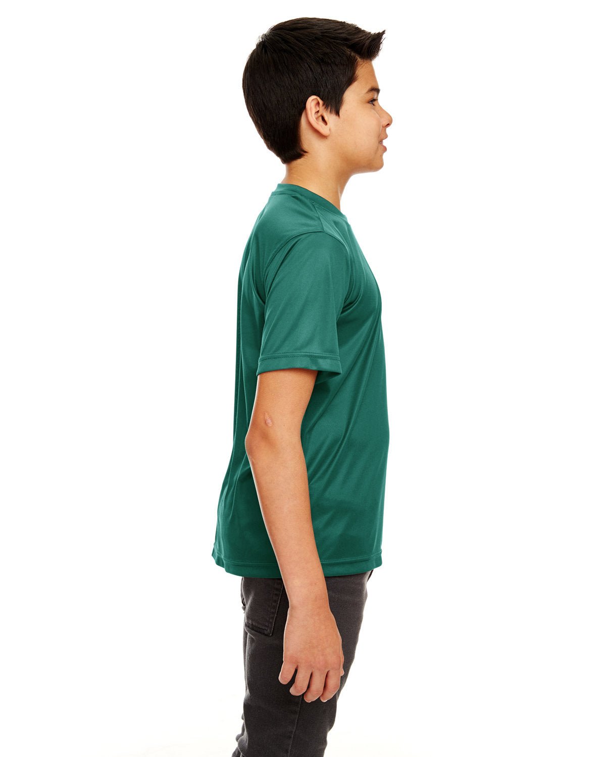 8420Y-UltraClub-FOREST GREEN-UltraClub-T-Shirts-3