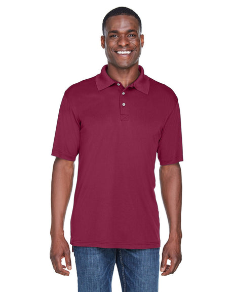 8425-UltraClub-MAROON-UltraClub-Polos-1