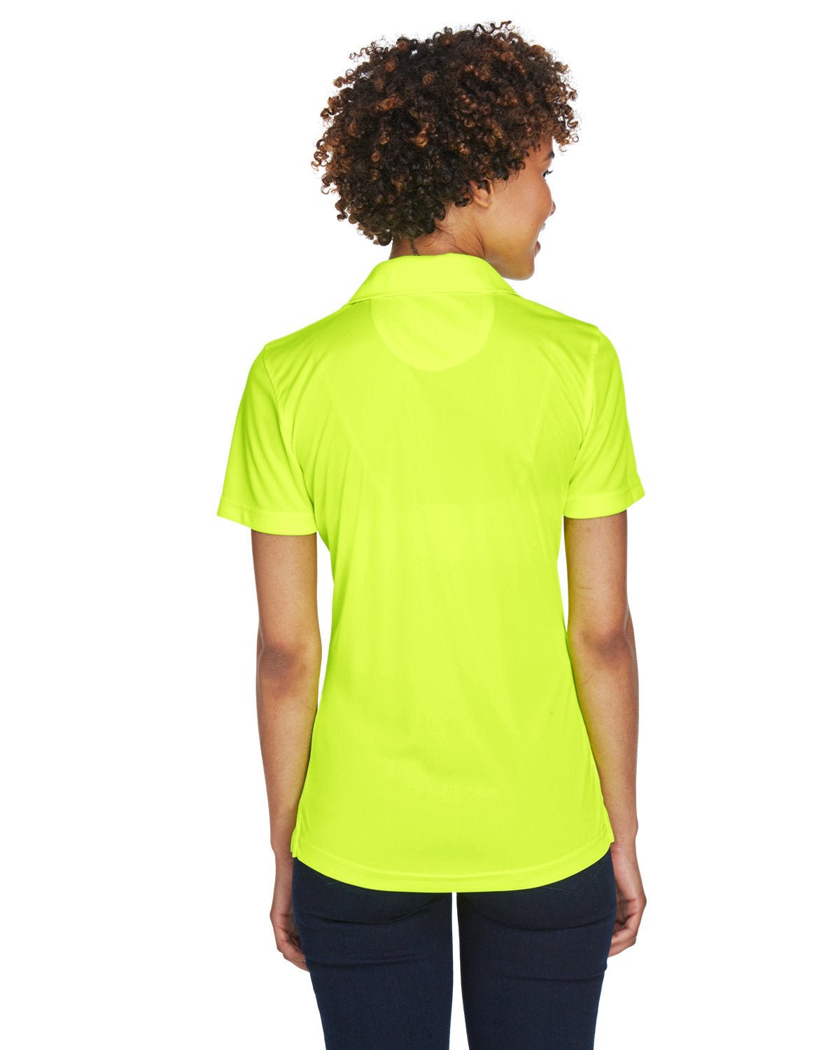 8425L-UltraClub-BRIGHT YELLOW-UltraClub-Polos-2