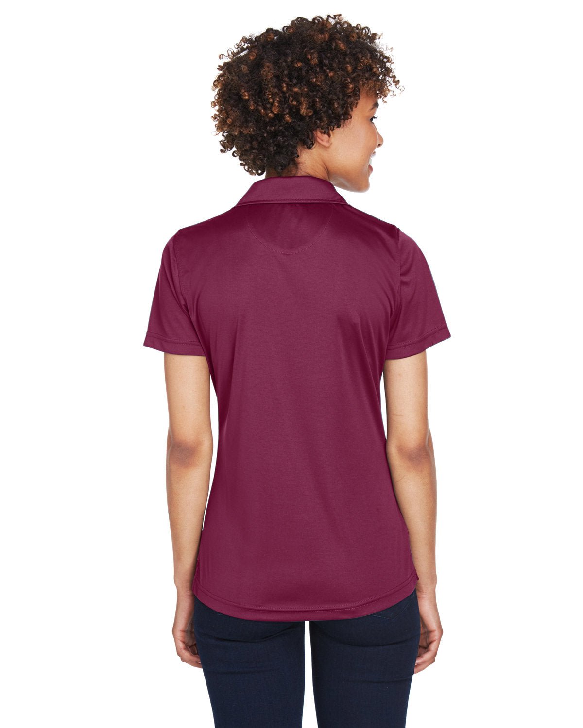 8425L-UltraClub-MAROON-UltraClub-Polos-2