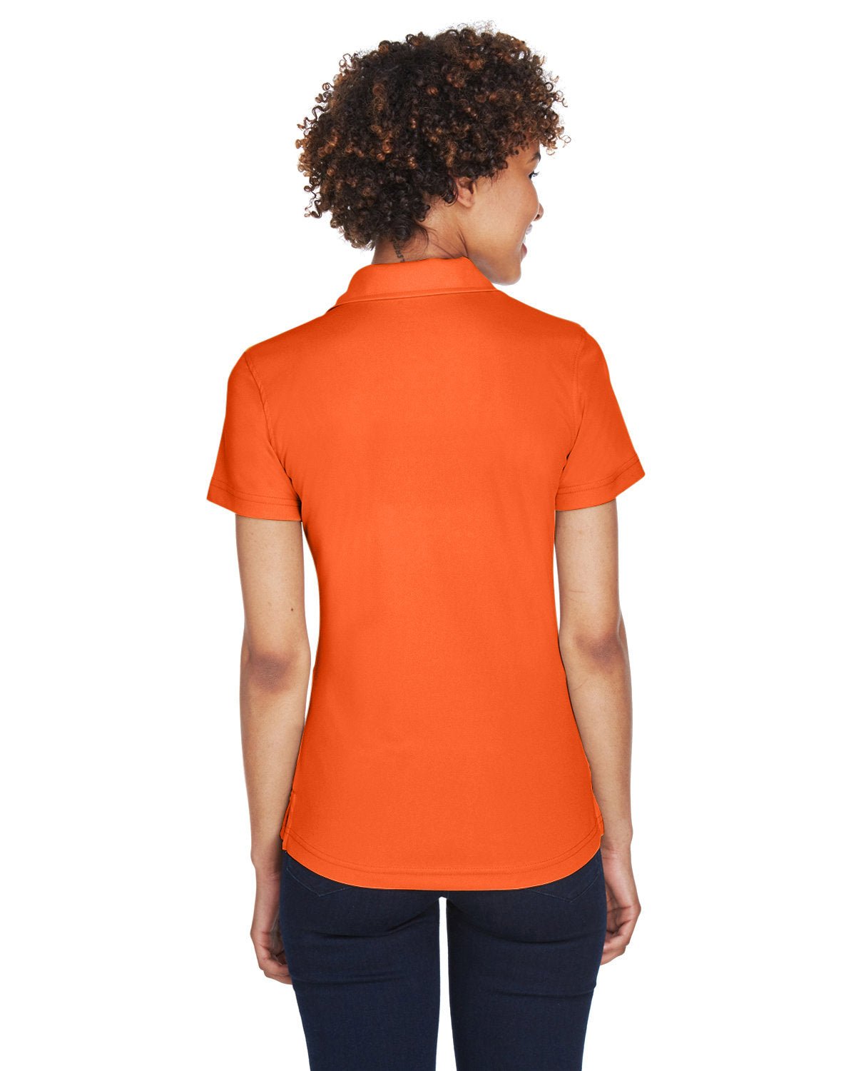 8425L-UltraClub-ORANGE-UltraClub-Polos-2