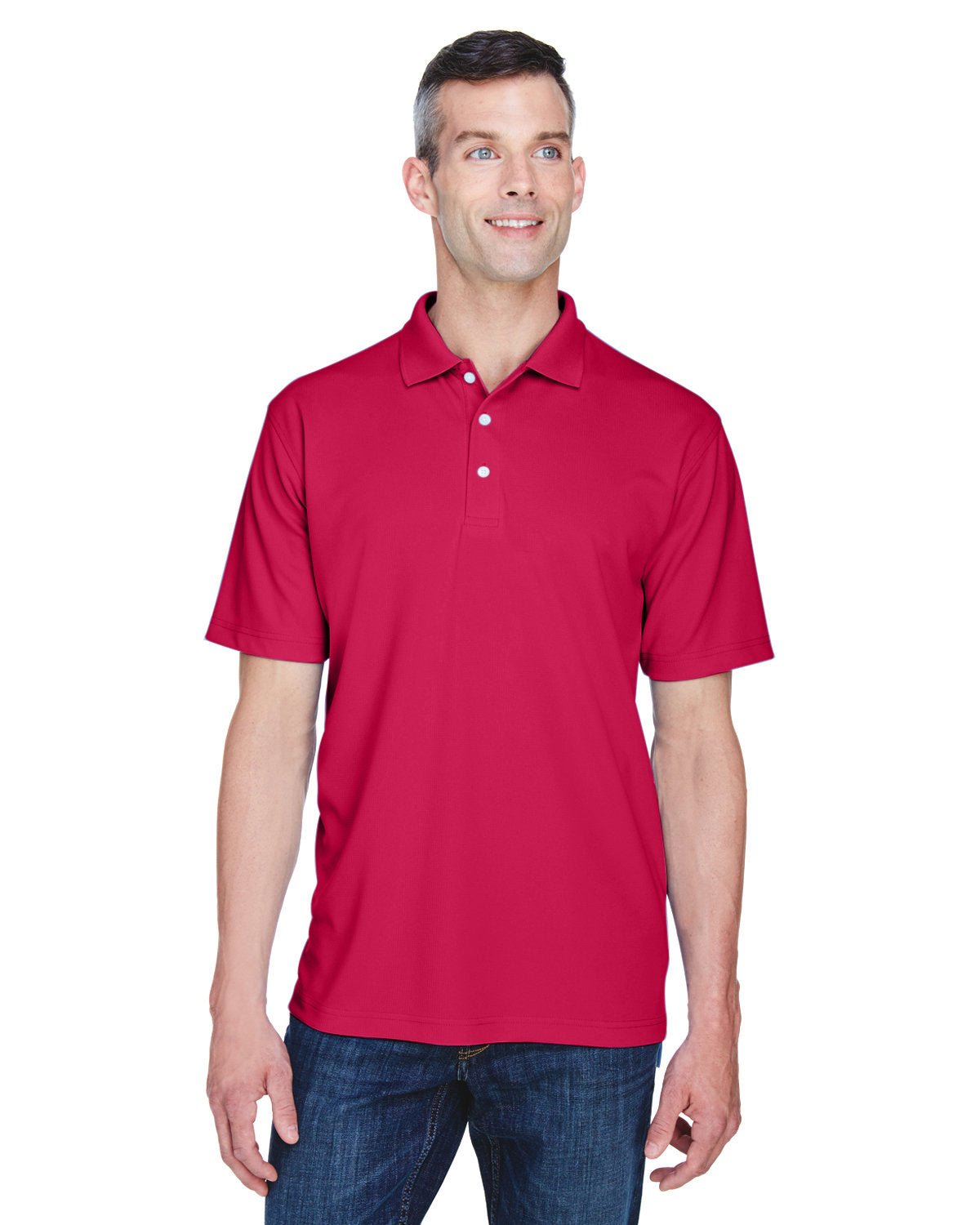 8445-UltraClub-CARDINAL-UltraClub-Polos-1