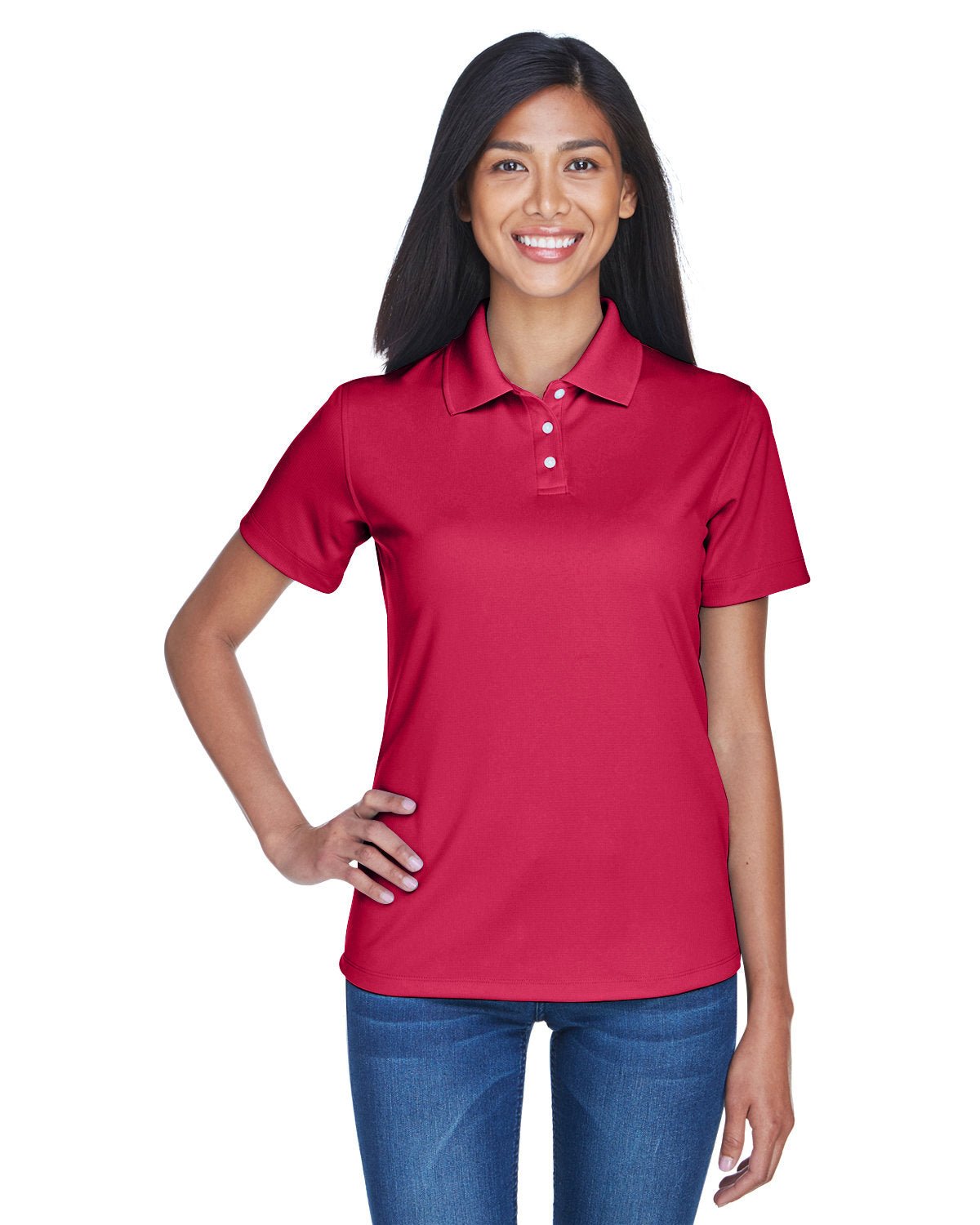 8445L-UltraClub-CARDINAL-UltraClub-Polos-1