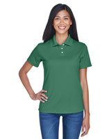 8445L-UltraClub-FOREST GREEN-UltraClub-Polos-1