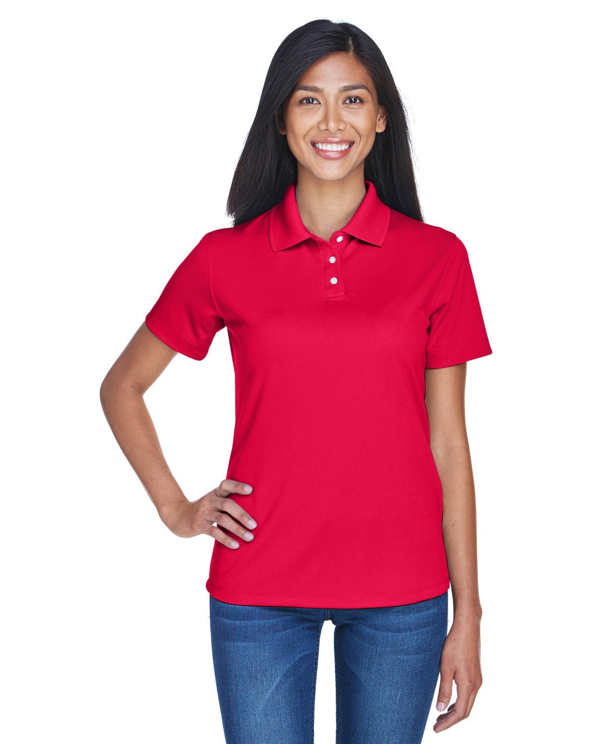 8445L-UltraClub-RED-UltraClub-Polos-1