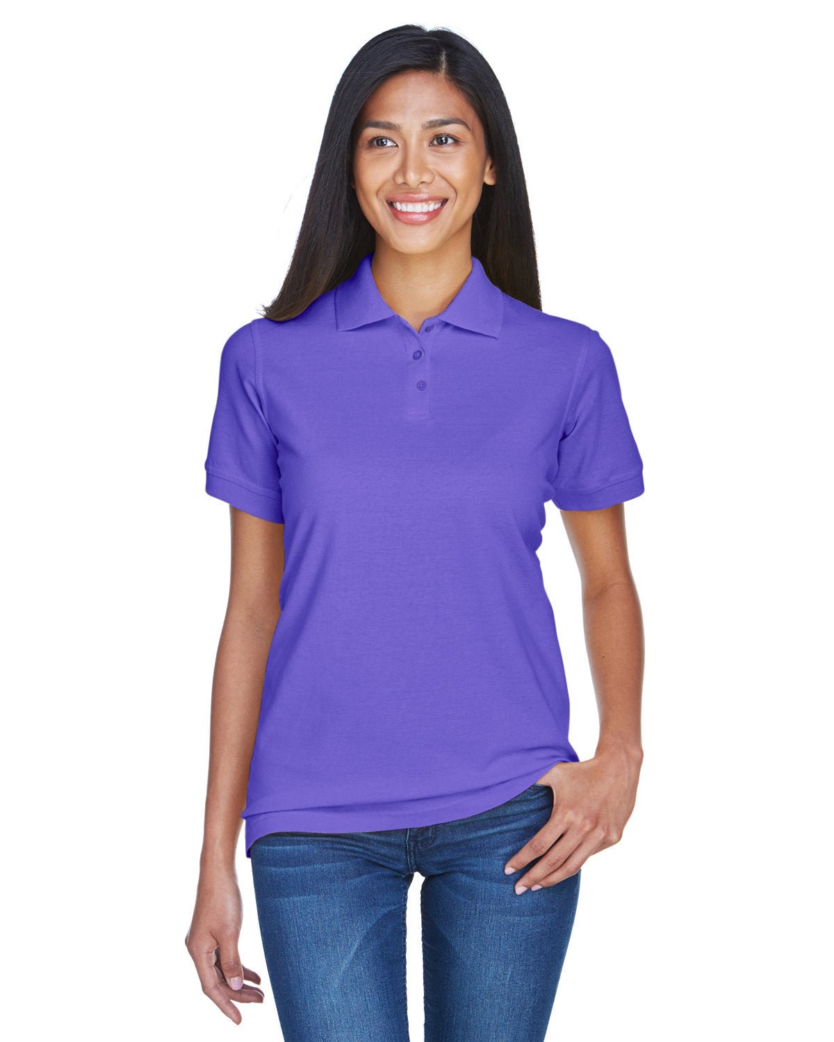 8530-UltraClub-PURPLE-UltraClub-Polos-1