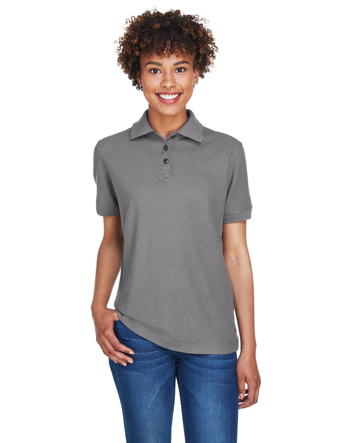 8541-UltraClub-GRAPHITE-UltraClub-Polos-1