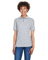 8541-UltraClub-HEATHER GREY-UltraClub-Polos-1