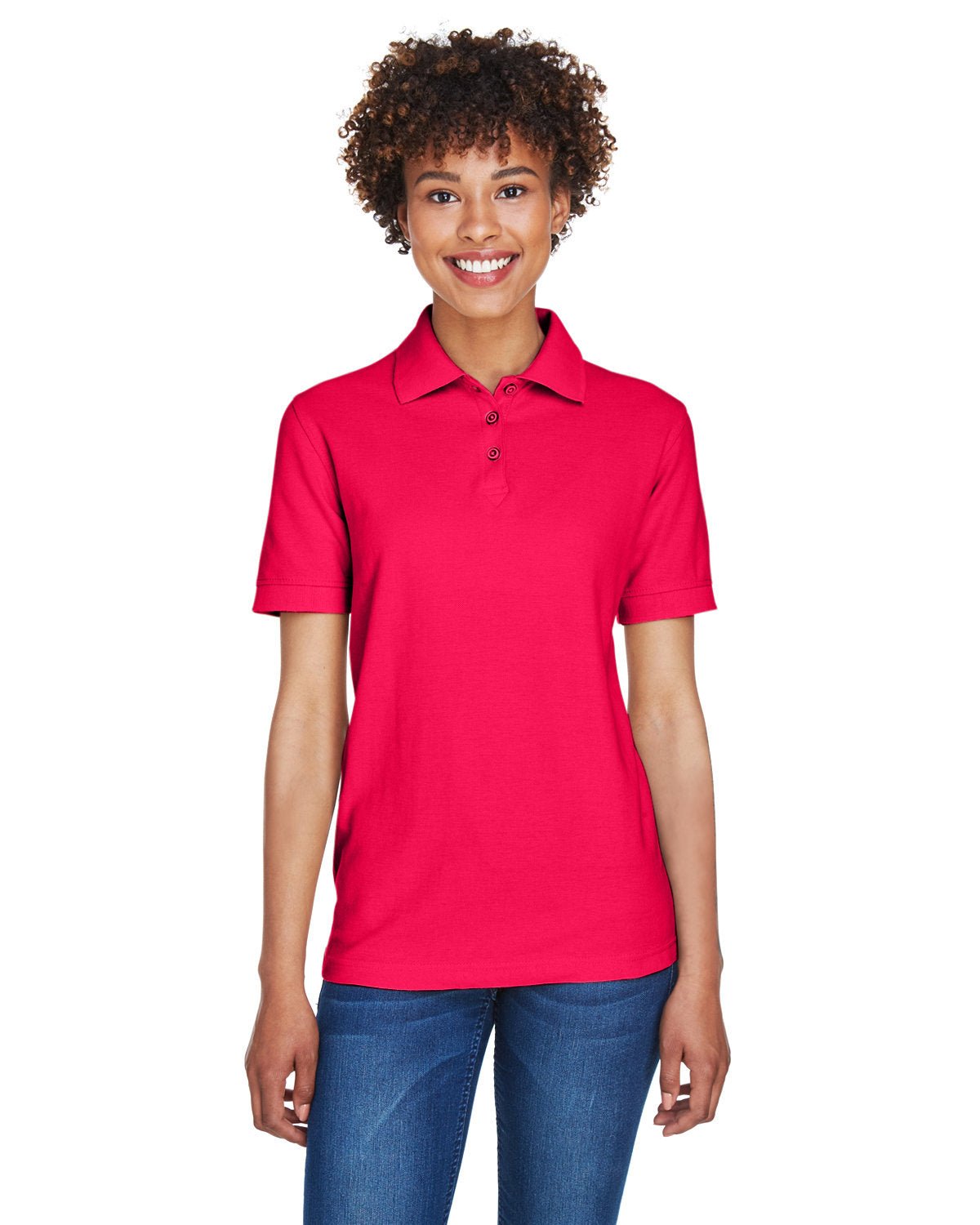 8541-UltraClub-RED-UltraClub-Polos-1