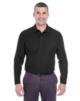 8542-UltraClub-BLACK-UltraClub-Polos-1