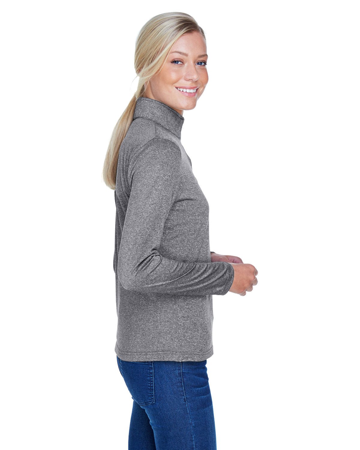 8618W-UltraClub-CHARCOAL HEATHER-UltraClub-Knits and Layering-3