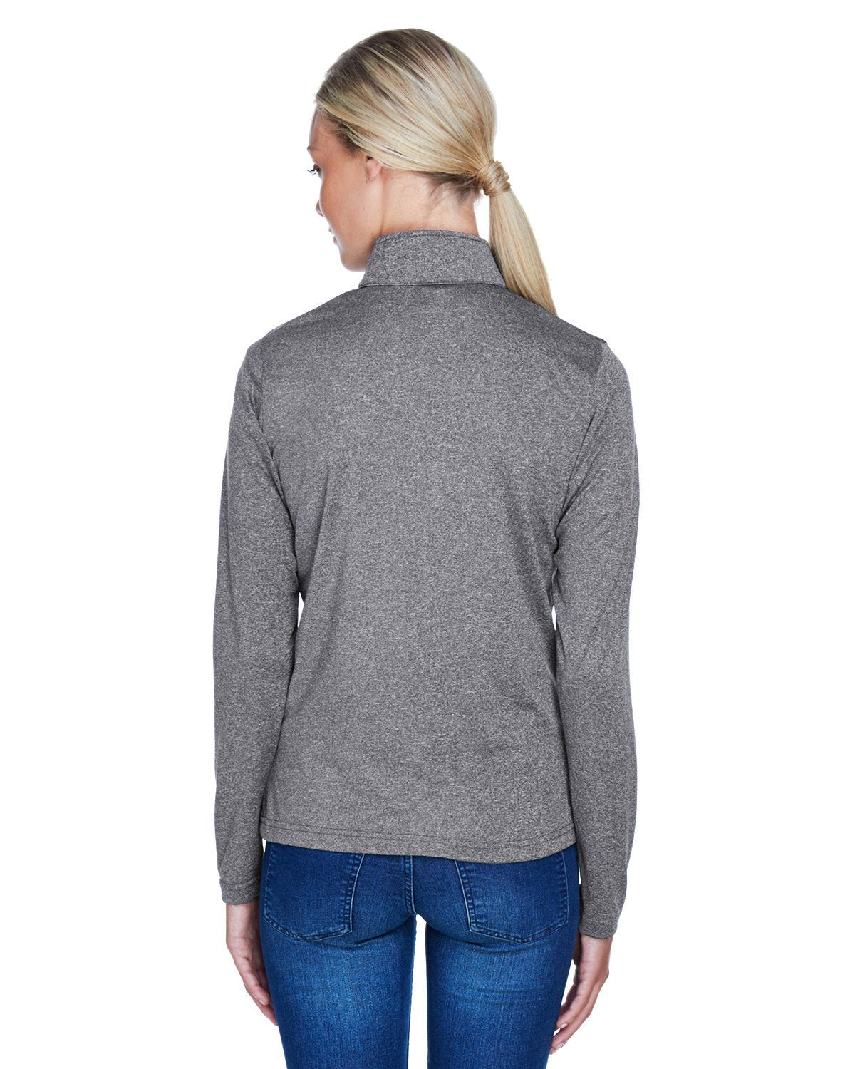 8618W-UltraClub-CHARCOAL HEATHER-UltraClub-Knits and Layering-2