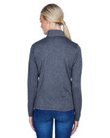 8618W-UltraClub-NAVY HEATHER-UltraClub-Knits and Layering-2