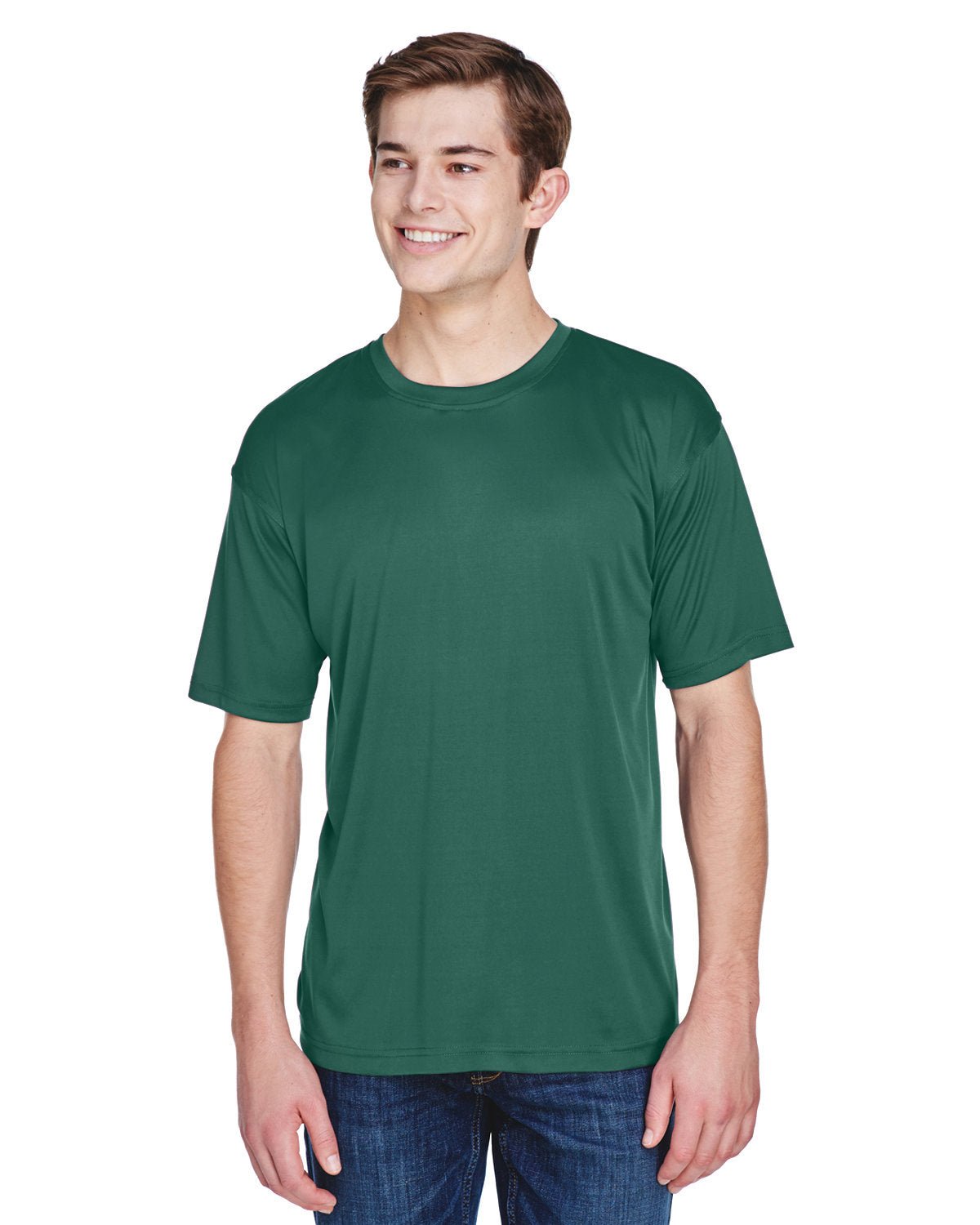 8620-UltraClub-FOREST GREEN-UltraClub-T-Shirts-1